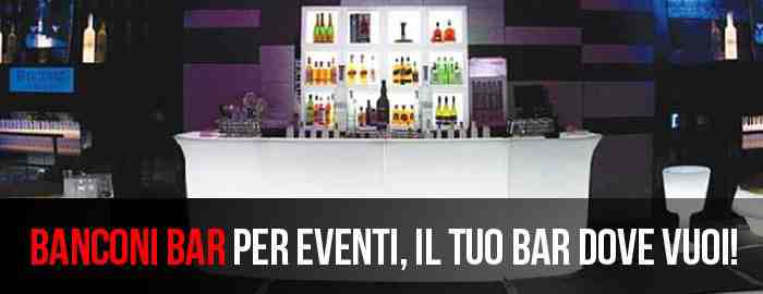 Banconi Bar per Eventi :: Nosilence Eventi Roma e Provincia